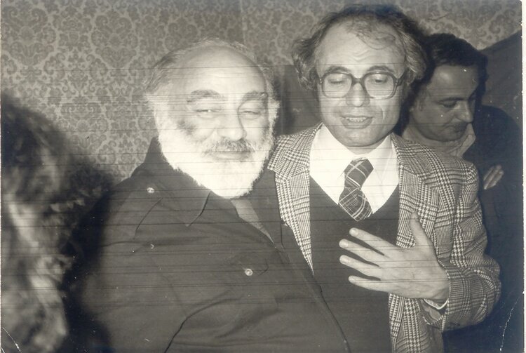 Тигран Мансурян и Сергей Параджанов