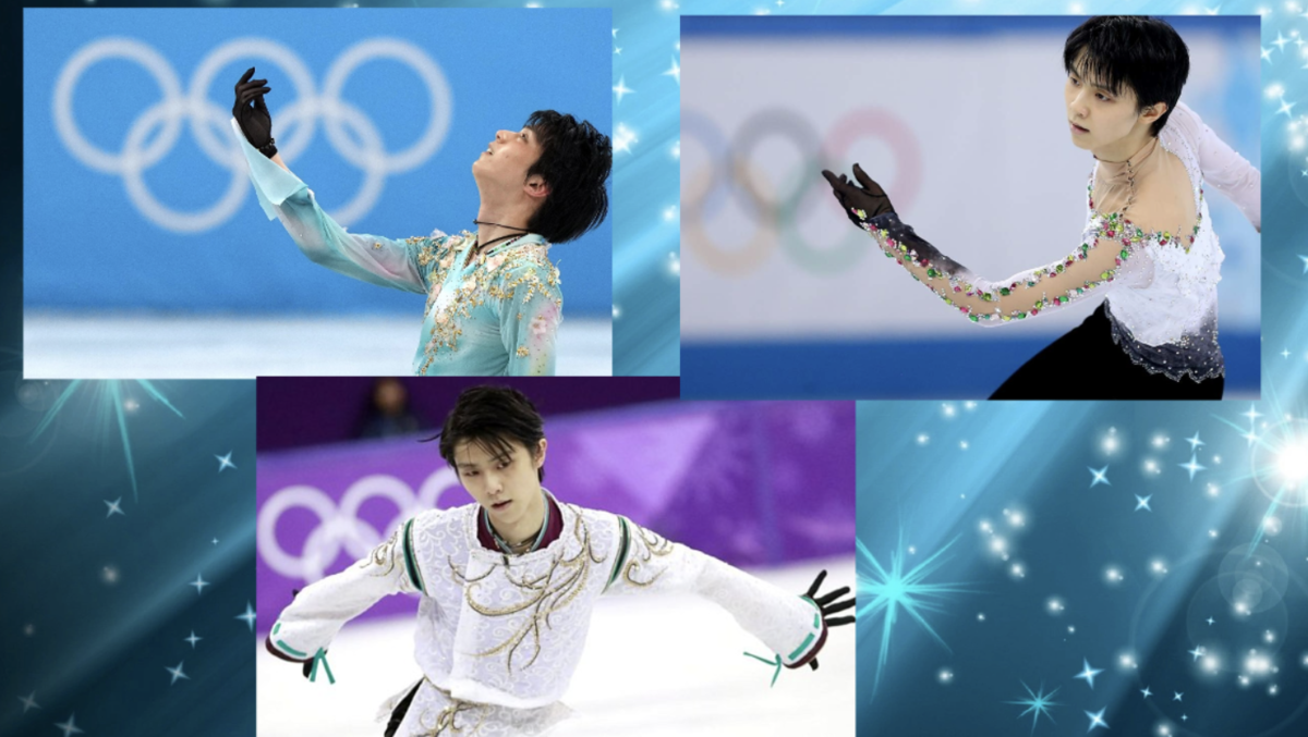 Johnny Weir and Yuzuru Hanyu