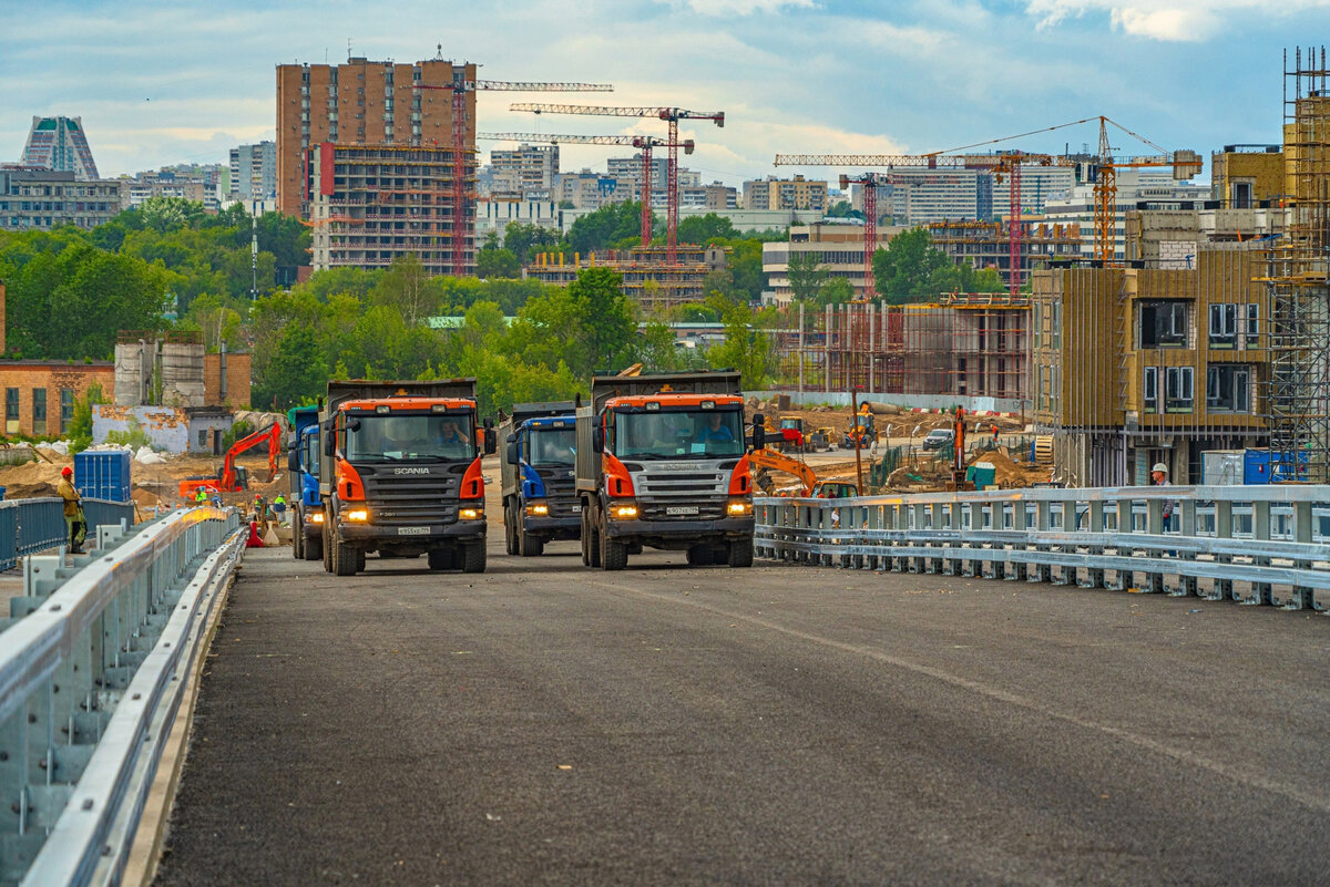 мост через затон новинки