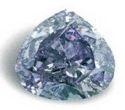 Бриллиант Royal Purple Heart весом 7,34 карата фантазийного ярко-фиолетового цвета, бриллиант Argyle Ethereal весом 2,45 карата фантазийного интенсивного фиолетово-розового цвета и бриллиант Argyle Infinité фантазийного темно-фиолетово-серого цвета весом 0,70 карата (3 фото) 