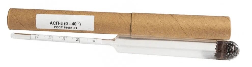 Гост’овский ареометр АСП-3.