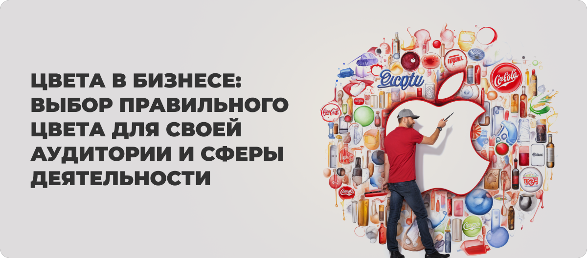 Цвета в бизнесе: выбор правильного цвета для своей аудитории и сферы деятельности