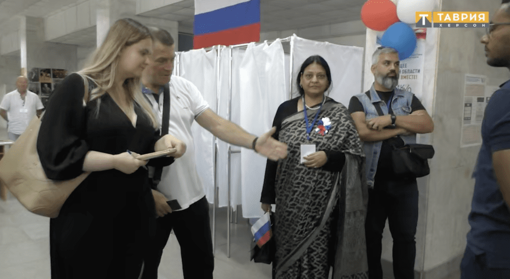  Жители Скадовска смело шли на выборы, несмотря на провокации Украины - Таврия ТВ - Херсон
