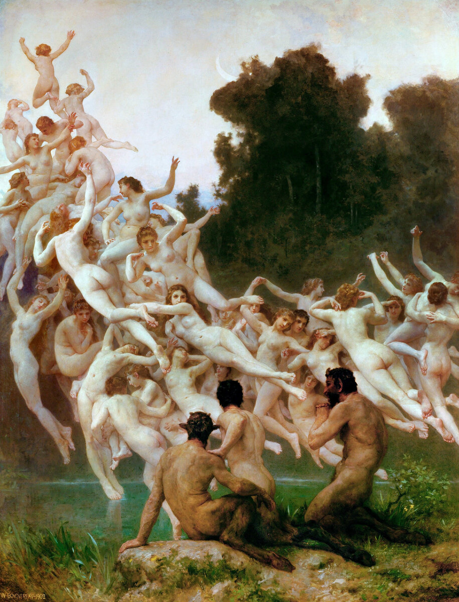 Вильям-Адольф Бугро «Ореады», 1902 год