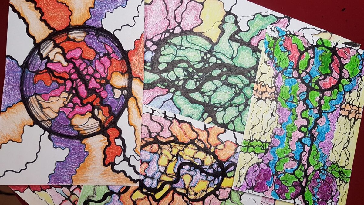 Некоторые из его рисунков