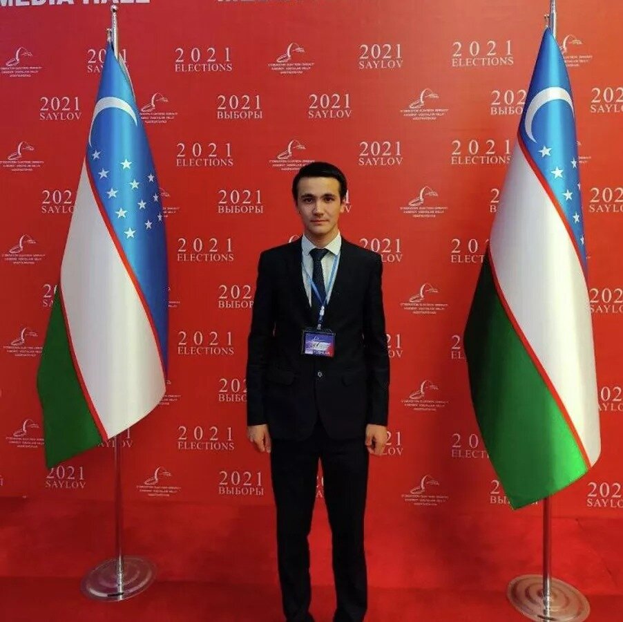 Лауреат Всероссийской общественно-государственной инициативы "Горячее сердце", узбекистанец Мирзаулугов Шахзод Бехзод оглы. © Фонд социально-культурных инициатив