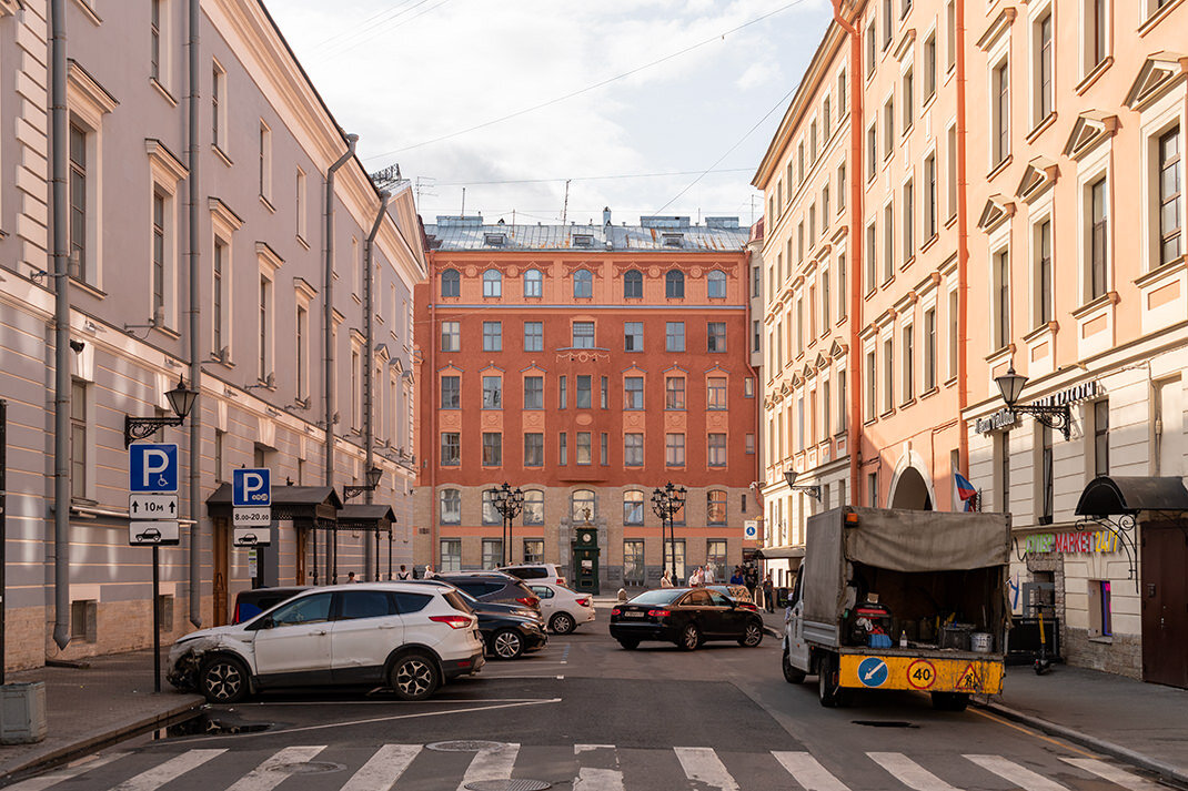 Вид со стороны Чебоксарского переулка