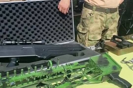    Белгородским добровольцам теробороны выдали автоматы