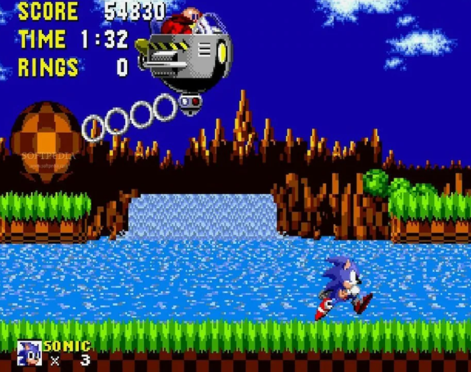 Игры соник 2 сега. Sonic the Hedgehog игра 1991. Sonic 1 Sega. Игра Sega: Sonic 2. Соник из игры сега.
