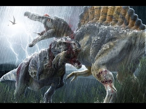 Ученые склоняются к мнению, что тираннозавр был опасным и активным охотником, а спинозавр предпочитал рыбоядную диету. Так что, скорее всего тираннозавр был бы сильнее. Об этом говорит несколько факторов: