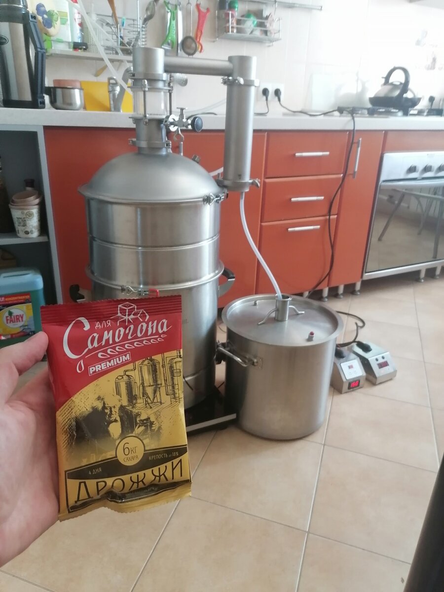 Тестирую дрожжи «Для Самогона» на Люкссталь 8М.