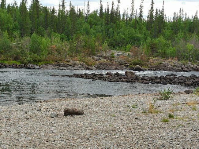 Река Тулома. Фото из личного архива автора 