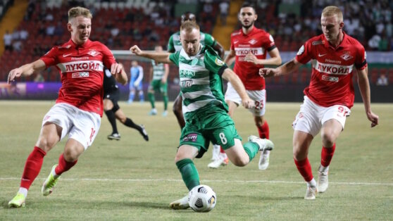    Матч между "Спартаком" и "Ахматом" завершился без забитых голов Даниил Шалонников