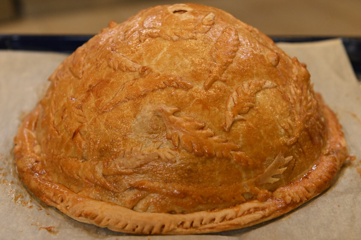 Сытный русский пирог от гастрономического эксперта Ники Ганич из программы «Вкус праздника»