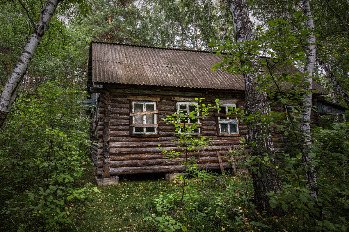 Лесные заброшки советской эпохи. Детский лагерь отдыха 