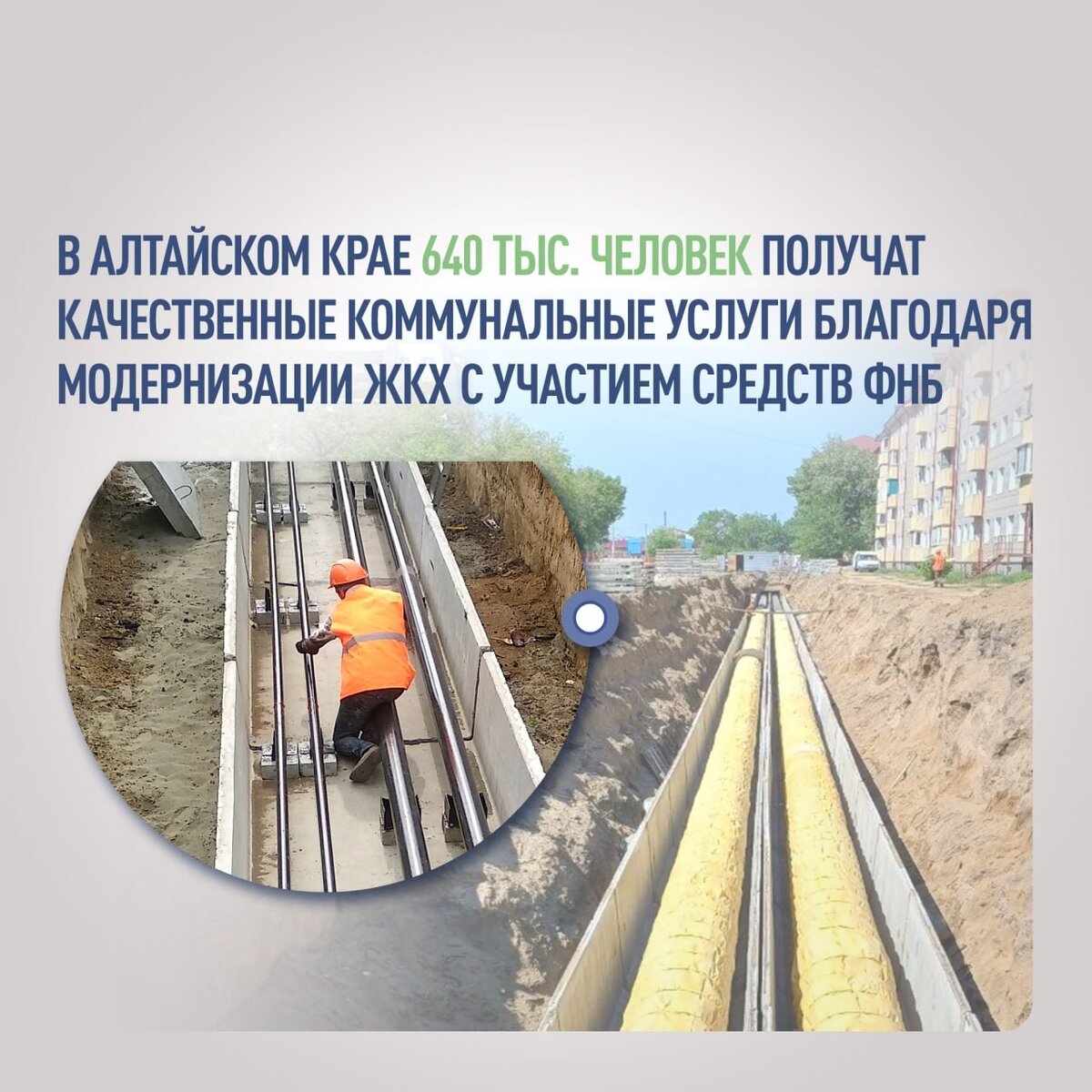 В Алтайском крае 640 тыс. человек получат качественные коммунальные услуги  благодаря модернизации ЖКХ с участием средств ФНБ | Фонд развития  территорий | Дзен