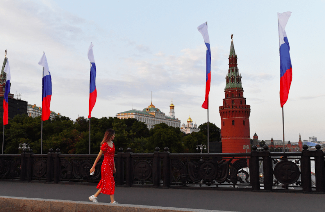 Россияне оригинально поздравили столицу | Победа РФ | Дзен