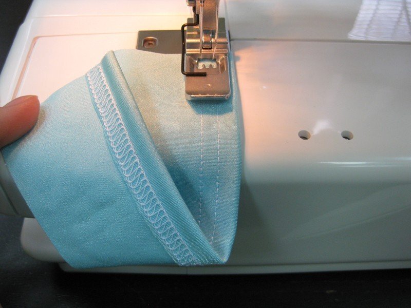 Шитье трикотажа на швейной машинке: 5 способов