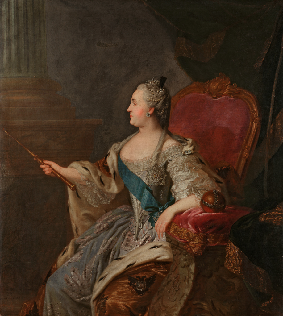ПОРТРЕТ ЕКАТЕРИНЫ II  1763 г, Рокотов Федор, фото из открытых источников