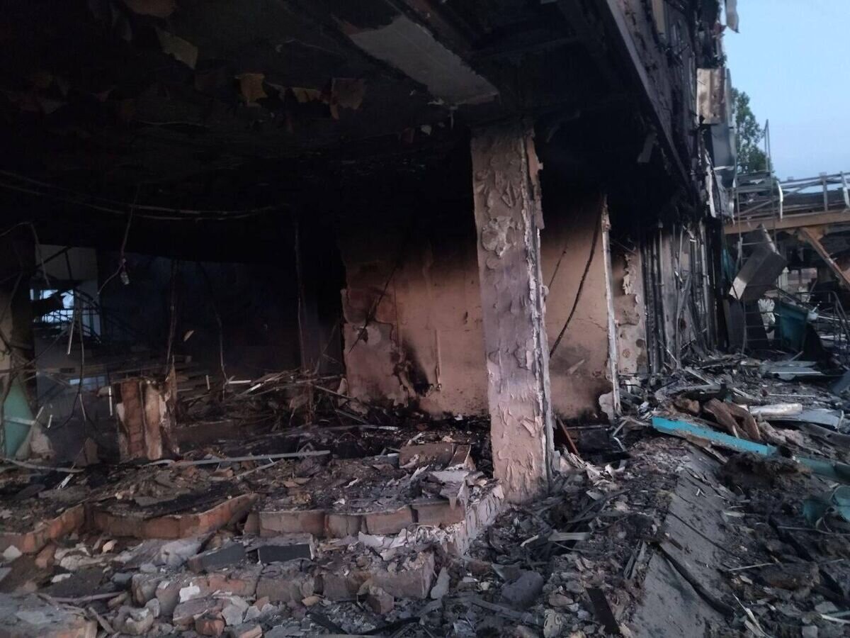    Разрушения в Измаиле© Фото опубликовано главой Одесской ОВА Олегом Кипером