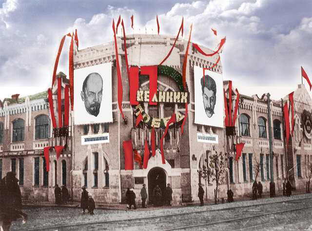    Здание, о котором идет речь, в 1934 году, когда Курску вернули статус областного центра