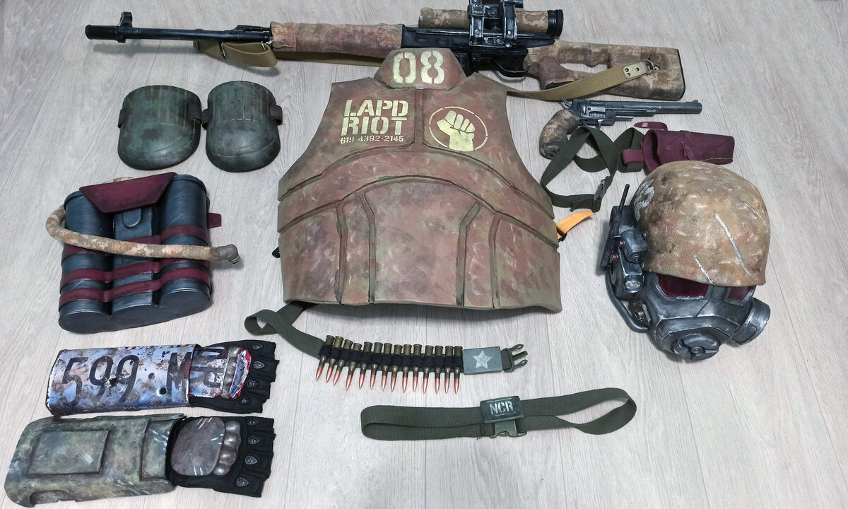 Детали готового костюма