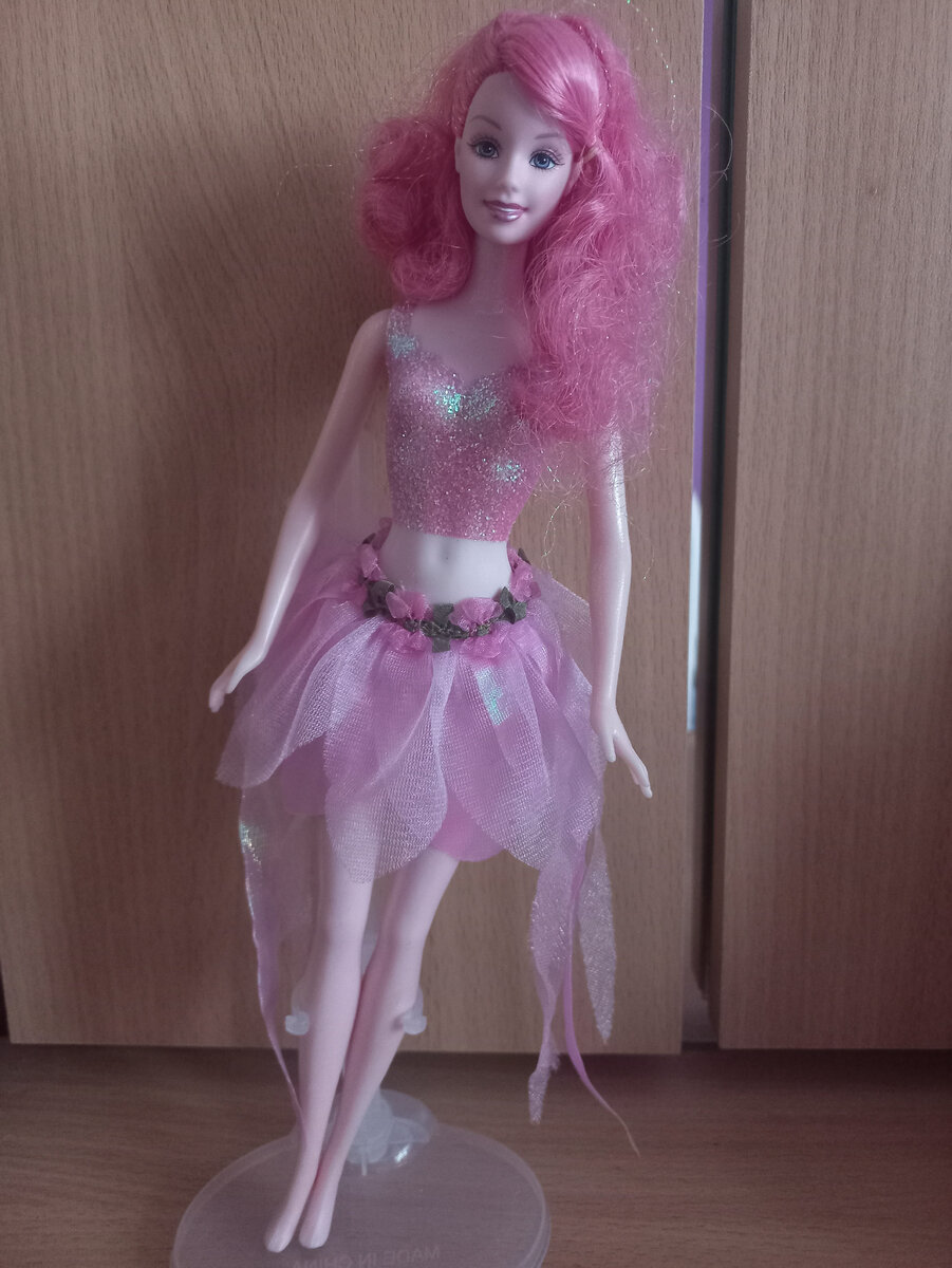 Barbie Fairytopia Sparkle Fairy 2003. Розовая фея Барби с обложки журнала  