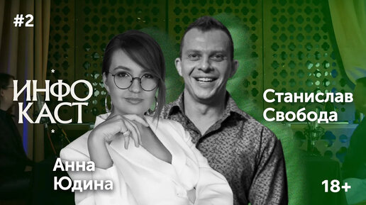 Анна Юдина и Станислав Свобода. Эксперт+Продюсер, Партнерство, Трансформация, Развитие (ИНФОКАСТ #2)