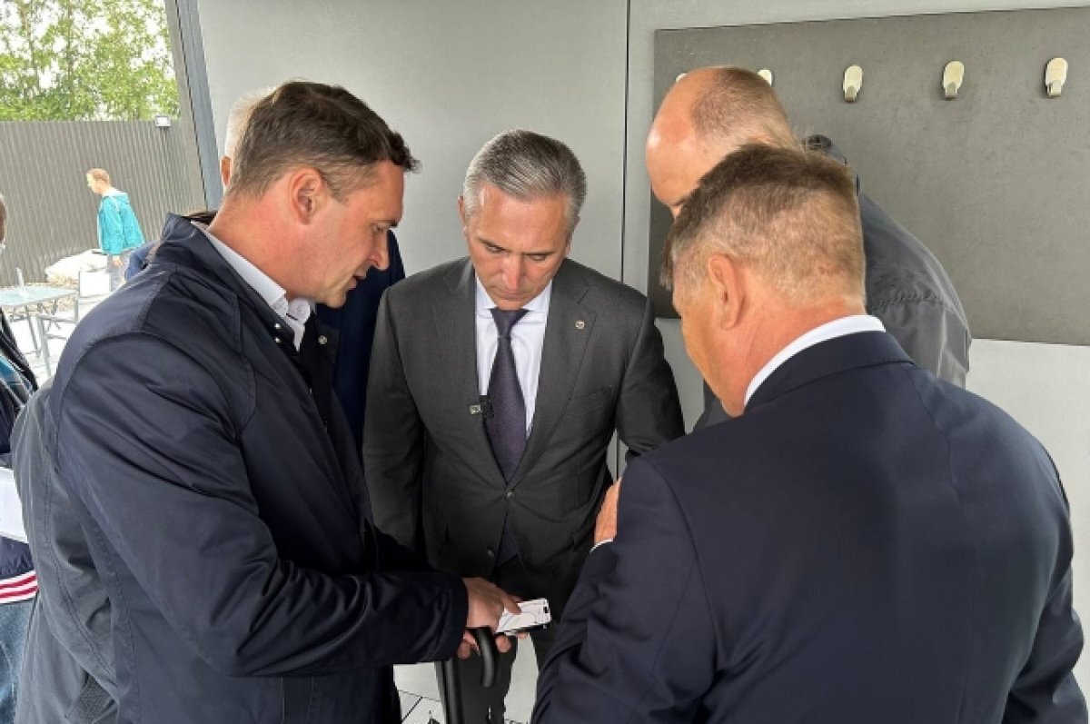    Глава Тюменской области осмотрел термальный комплекс «Дубровинский»