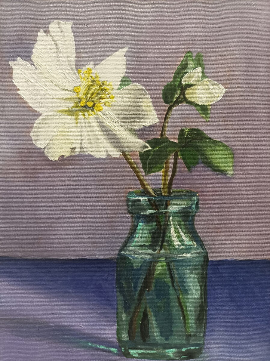 Художник: Ирина Дятлова. г. Южно-Сахалинск. Холст 25х35 см. Масло.