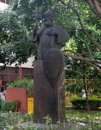  Памятник Великому князю Владимиру в Буэнос-Айресе, Аргентина. 