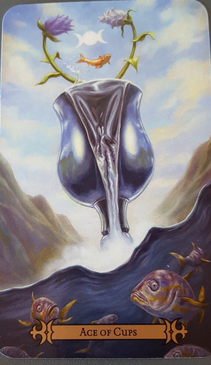 Туз кубков. Сильная любовь.Восстановление отношений. Счастье.Рождение ребенка.