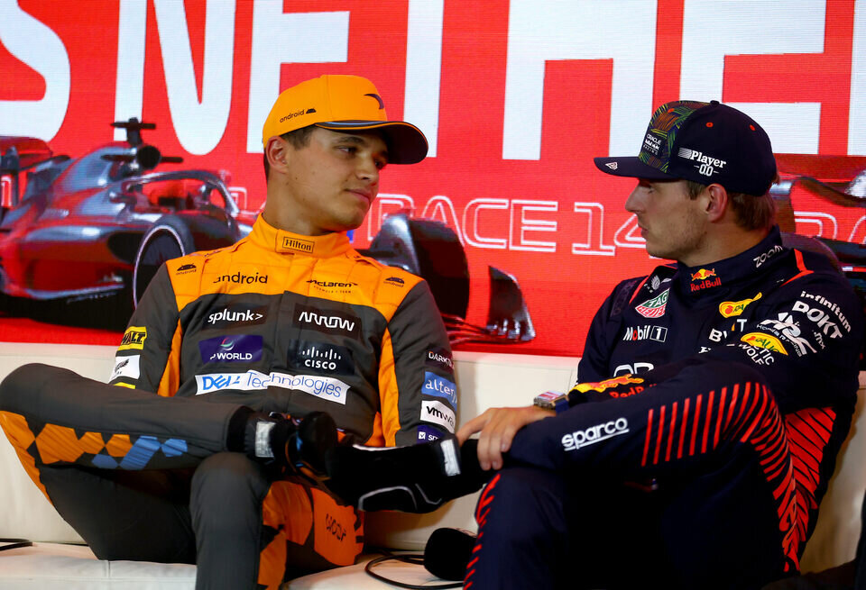    «Смотри в зеркала!» Ландо Норрис раскритиковал Ферстаппена и FIAGetty Images / Red Bull Content Pool