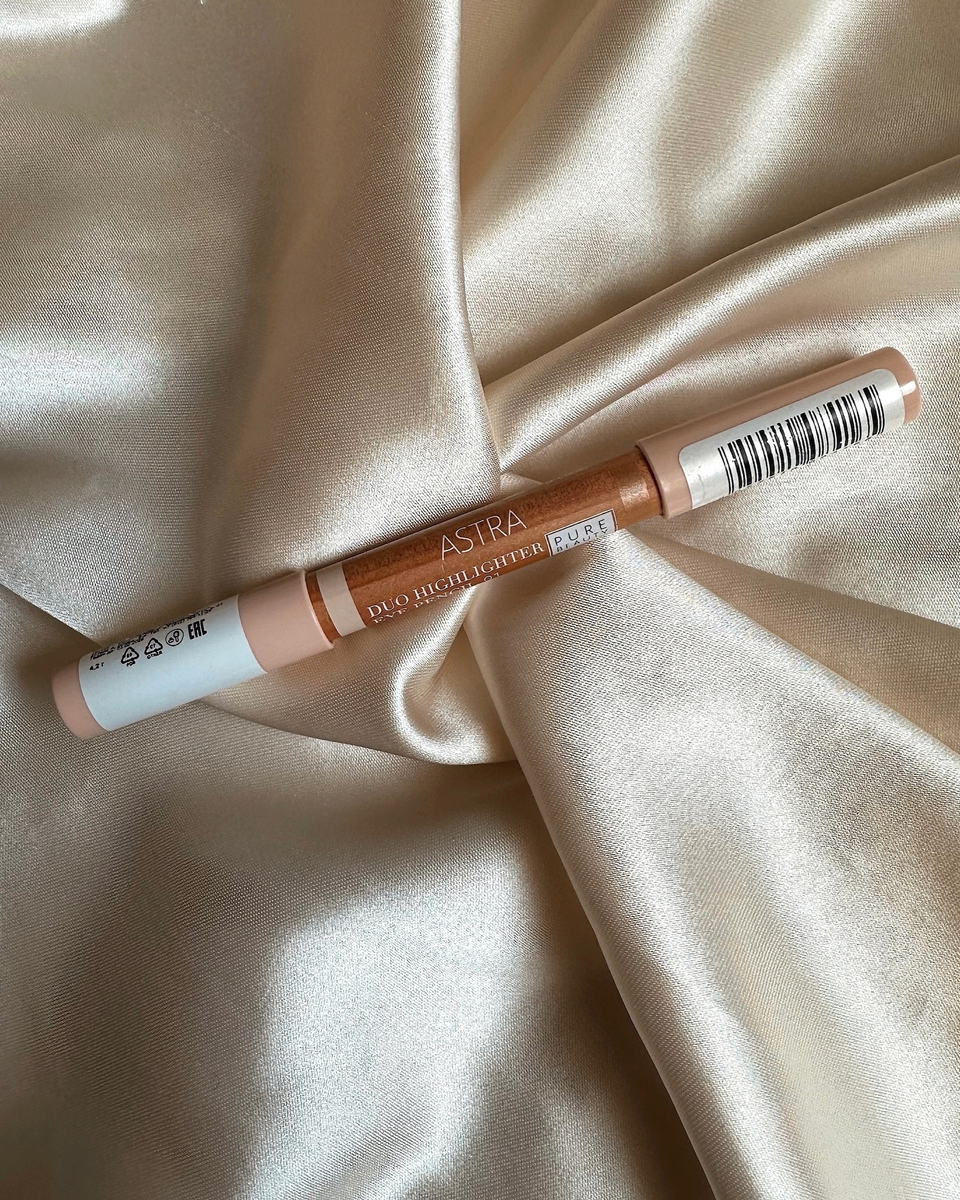 Карандаш для глаз Astra Make-Up Pure Beauty Duo Highlighter 2 в 1 отзывы