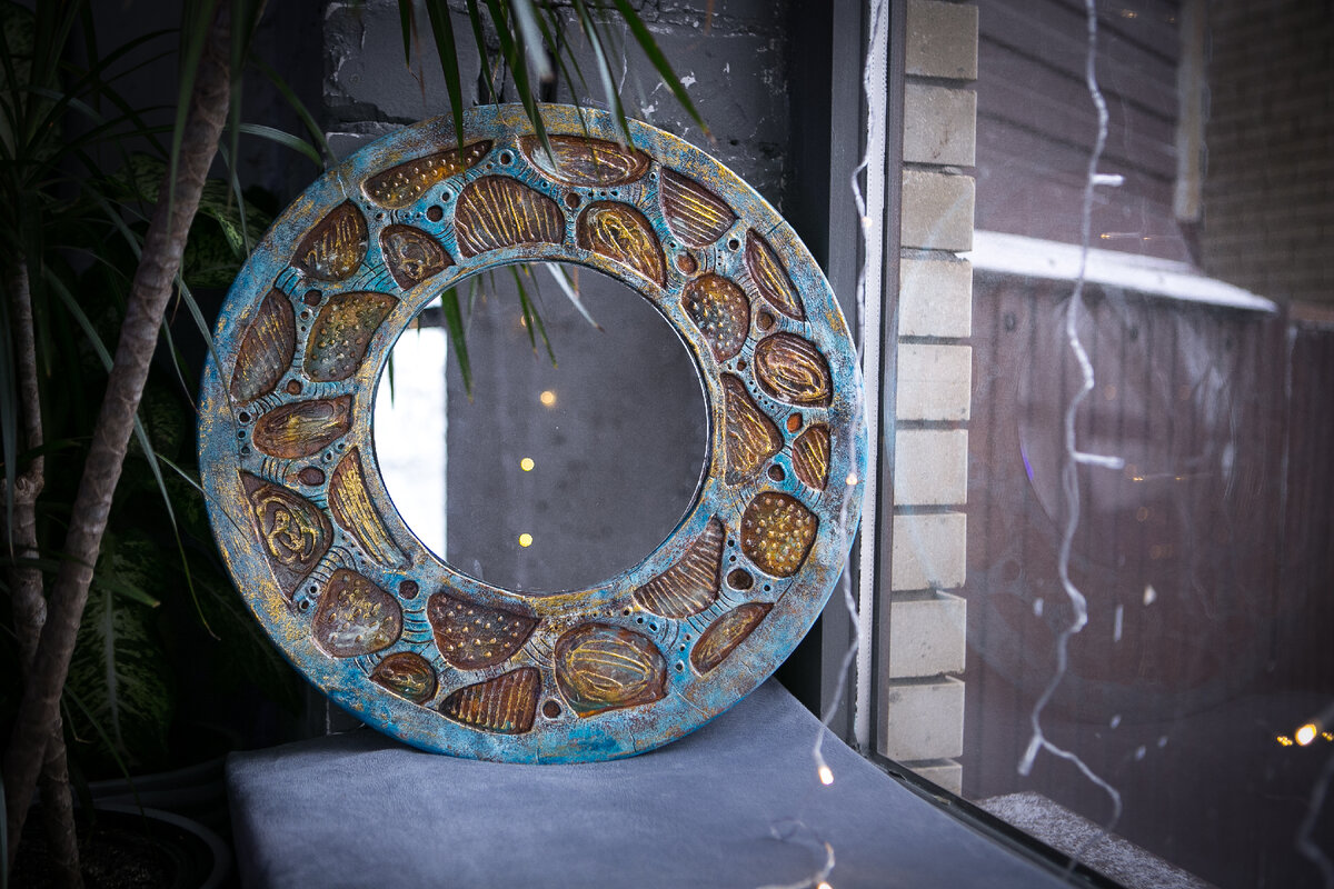 Декор зеркала — красивые идеи как украсить зеркало своими руками из подручных материалов (125 фото)