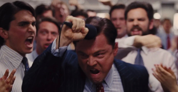 Фрагмент из к/ф "Волк с Уолл-Стрит"