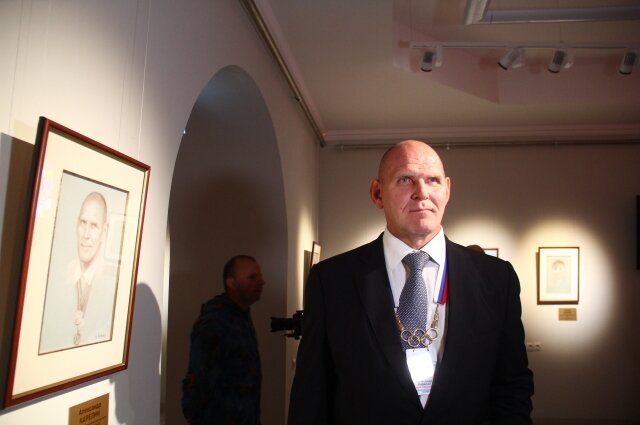    Трёхкратный победитель Олимпийских игр, Герой России Александр Карелин. Фото:  АиФ/ Владимир Казионов