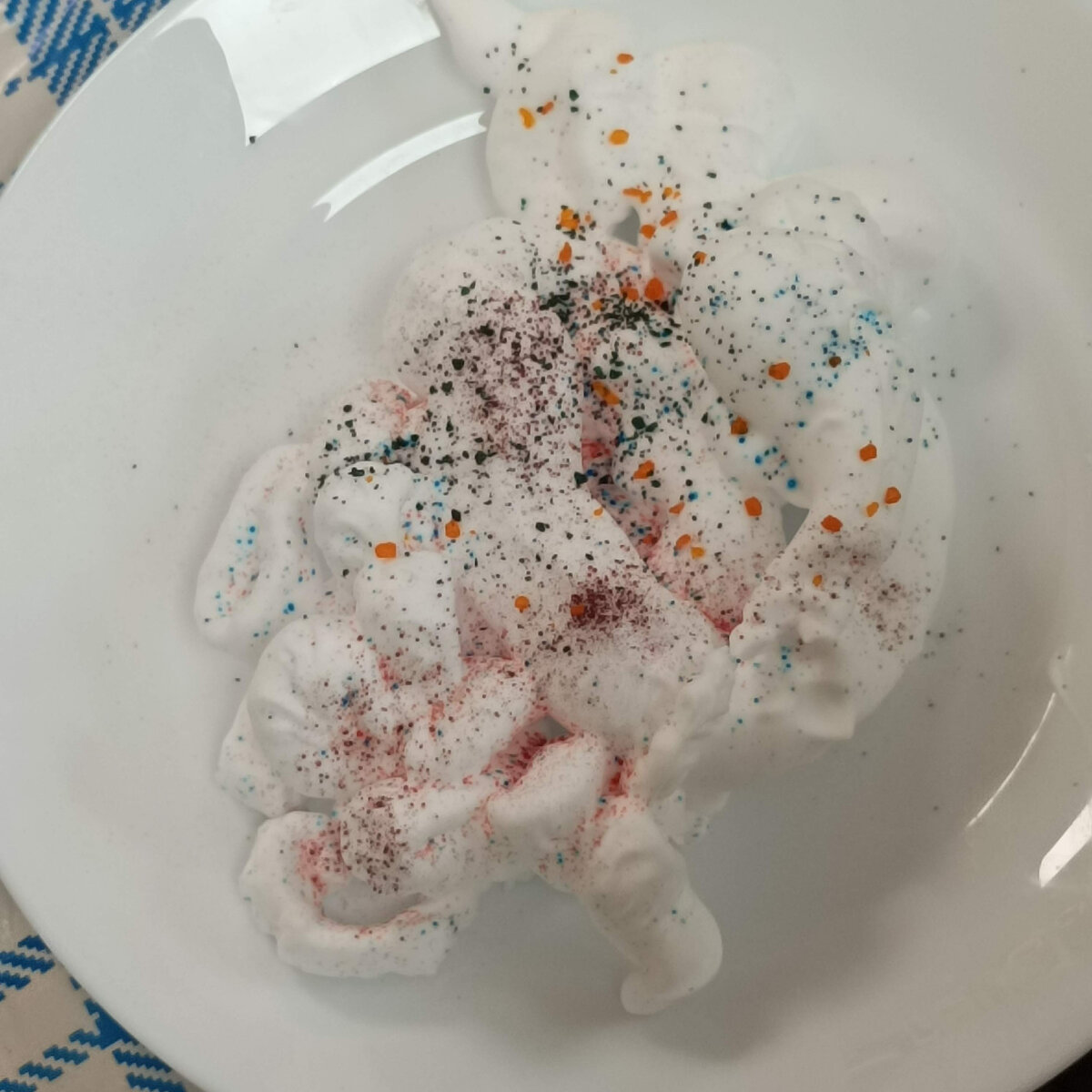 Слайм из пены для бритья