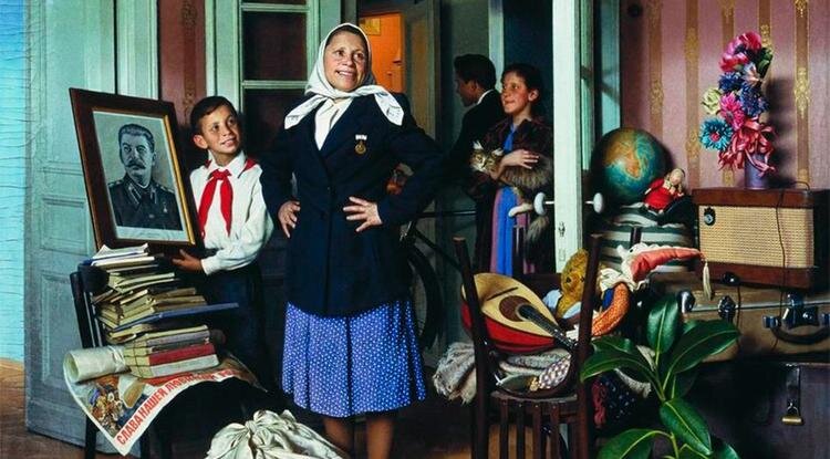«Переезд на новую квартиру», Александр Лактионов, 1952 год