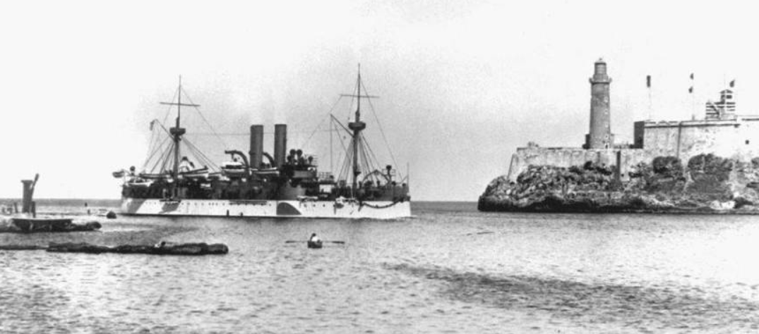 "Мэн" входит в Гавану