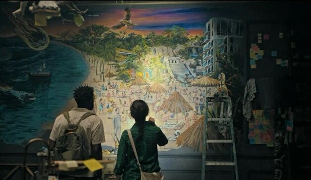 Загадочная картина, на которой есть всё и вся