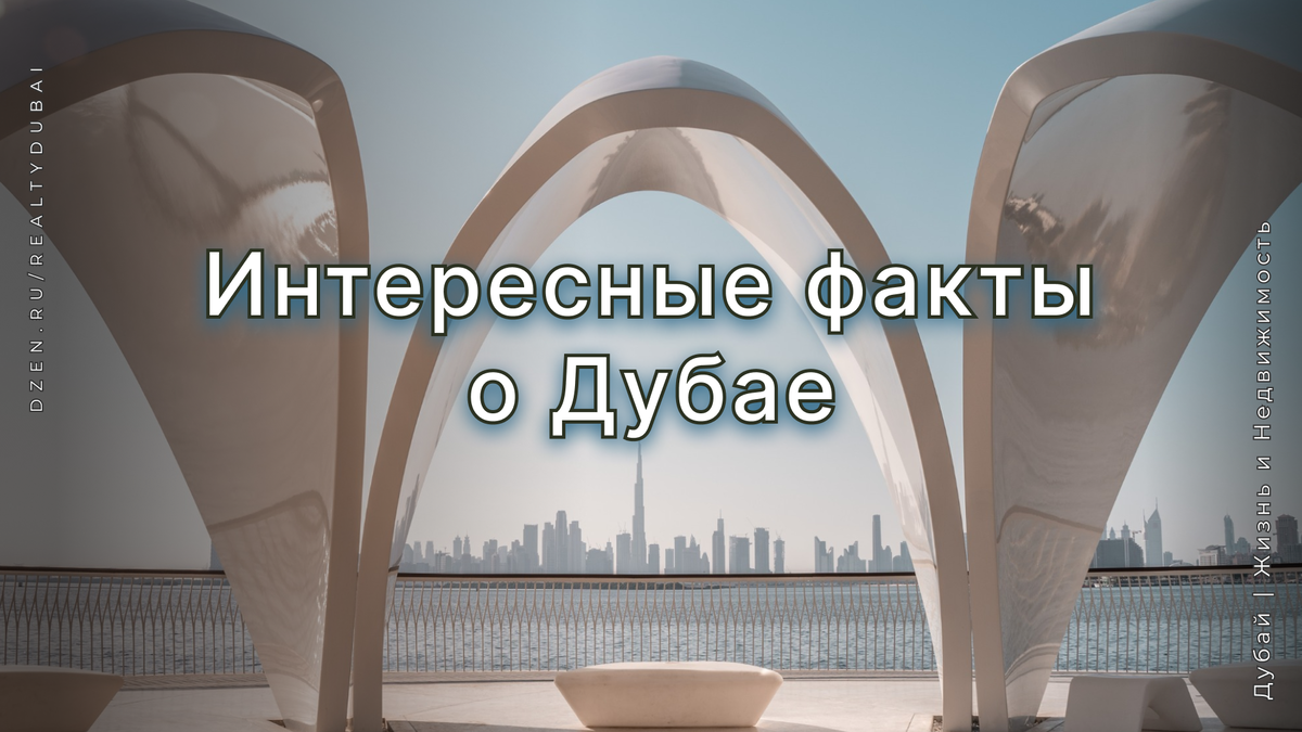 Интересные факты о Дубае | Дубай | Жизнь и Недвижимость | Дзен