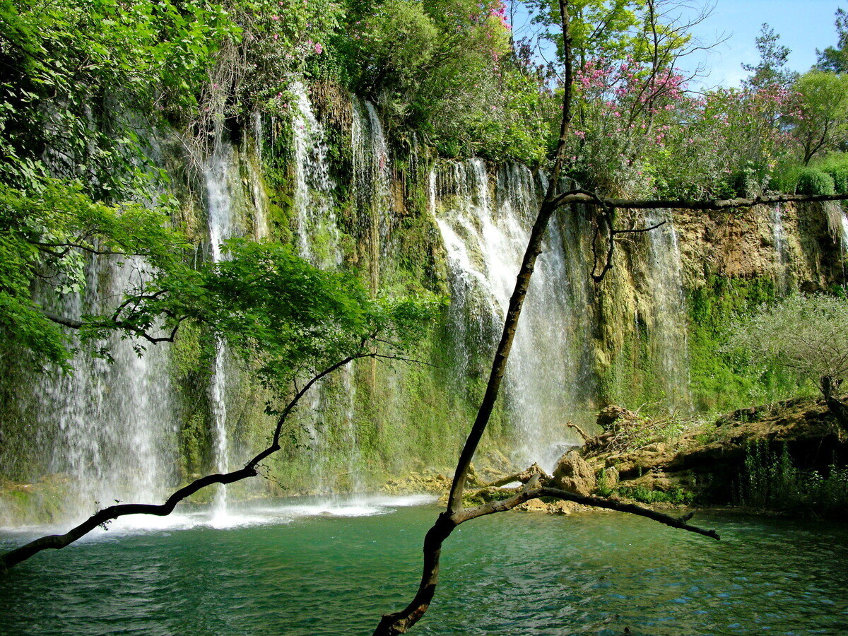 водопад куршунлу турция