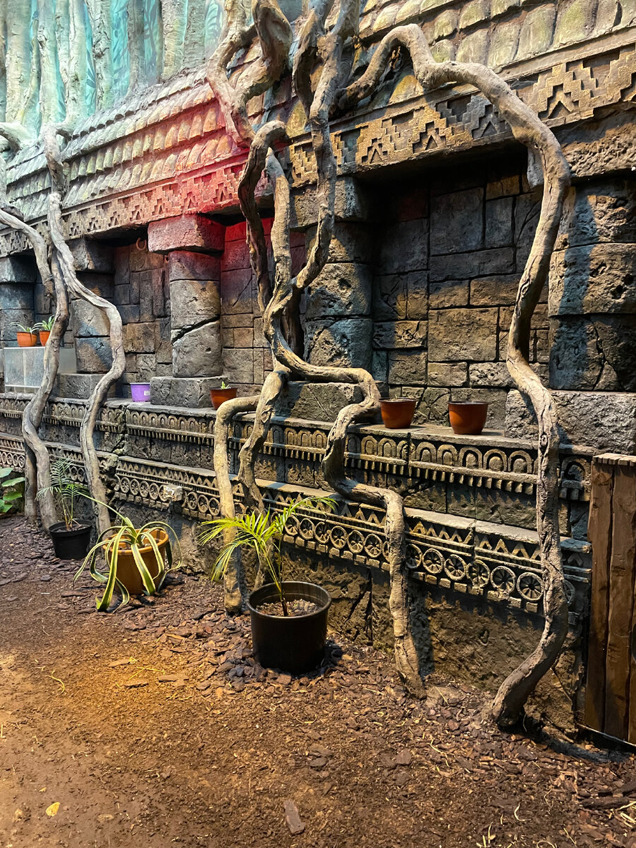 Хорошо выполнен декор стен