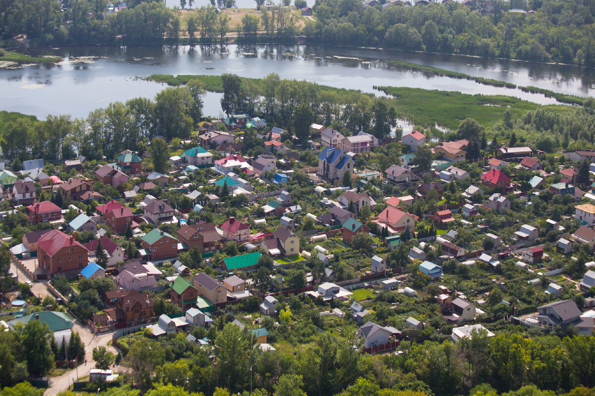 Самара, виды с горы Тип-Тяв на пос. Красная Глинка и заброшенный карьер |  Фотограф-хронограф | Дзен