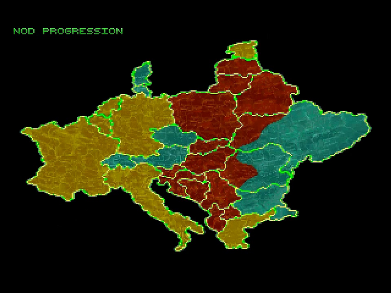 Mapping command. Command and Conquer карта мира. Карта распространения Тиберия. Страна НОД на карте. Красные синие и зеленые зоны Command Conquer какие страны и города.