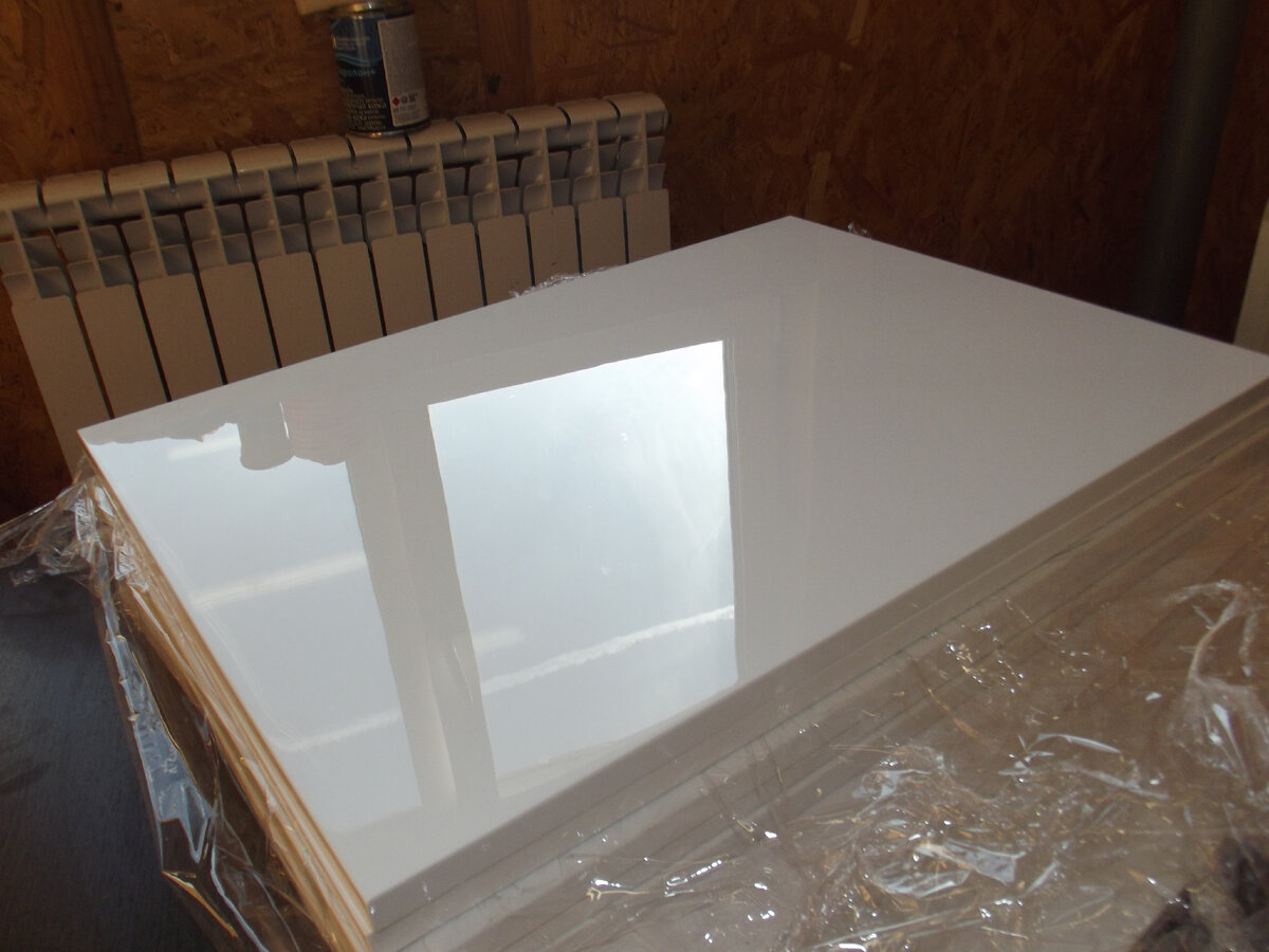 МДФ в эмали. Высокий глянец. Личный архив