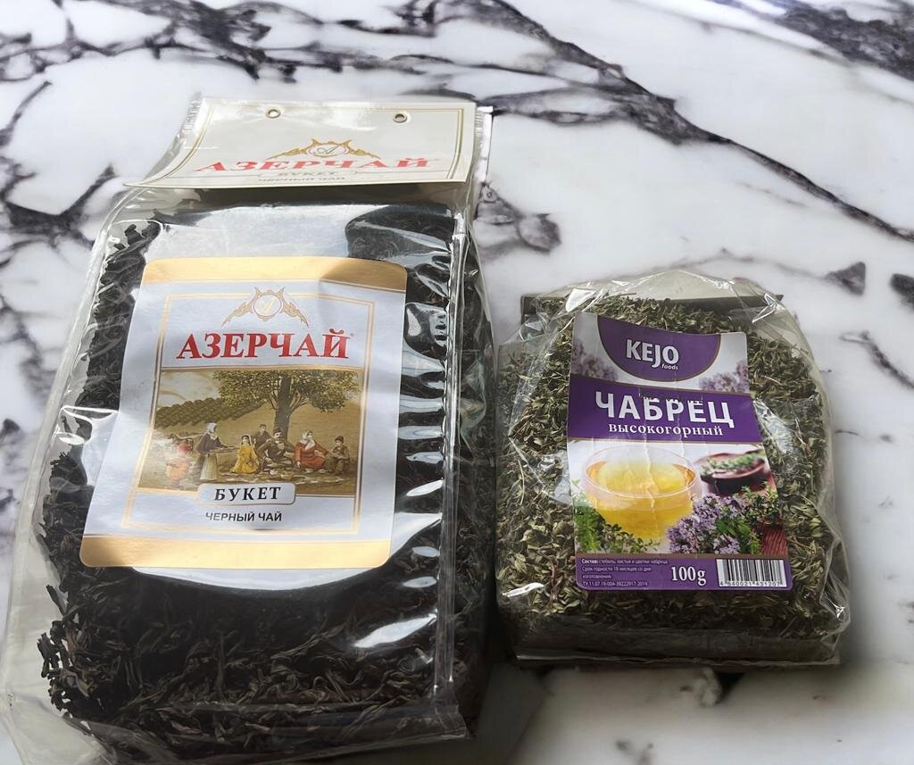Наш любимый черный чай "Азерчай"