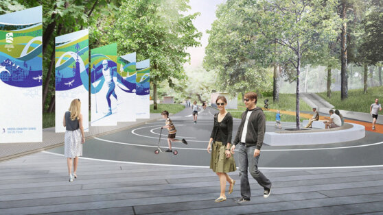    Собянин: благоустройство Воробьевской набережной в Москве завершат к осени Даниил Шалонников