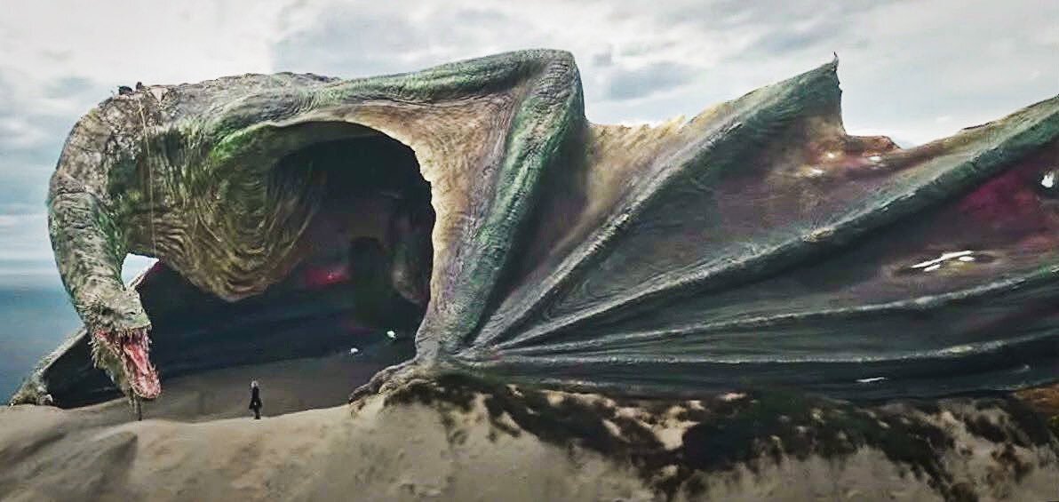 Вхагар и её последний наездник принц Эймонд Таргариен